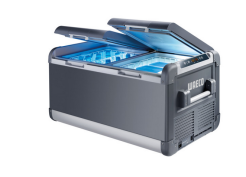 Dometic CoolFreeze CFX95DZW lodówka kompresorowa z dwiema strefami temperatury dla jednoczesnego chłodzenia i głębokiego mrożenia, z elektronicznym termostatem CFX oraz zasilaniem 12/24 V DC i 100-240 V AC 9600000480