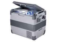 WAECO CoolFreeze CFX65DZ lodówka kompresorowa z dwiema strefami temperatury dla jednoczesnego chłodzenia i głębokiego mrożenia, z elektronicznym termostatem CFX oraz zasilaniem 12/24 V DC i 100-240 V AC- nr kat. 7810850A