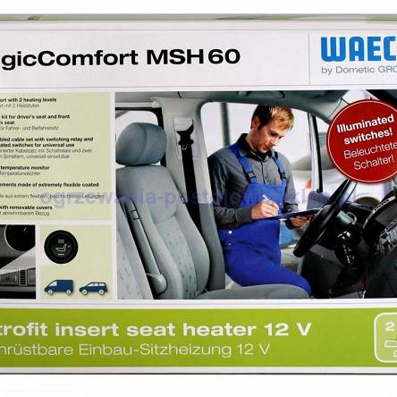 DOMETIC MATA GRZEWCZA 12V dwa fotele- MagicComfort MSH 60 -  9600000393