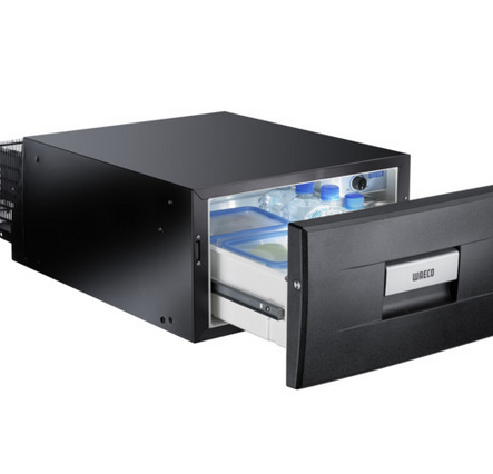 Dometic CoolMatic CD 30 lodówka szufladowa do zabudowy  czarna - w schowkach wewnętrznych i zewnętrznych  - nr kat. 9105330621 